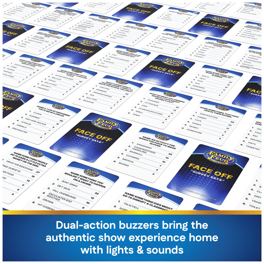 Family Feud: Deluxe Buzzer Edition Board Game
