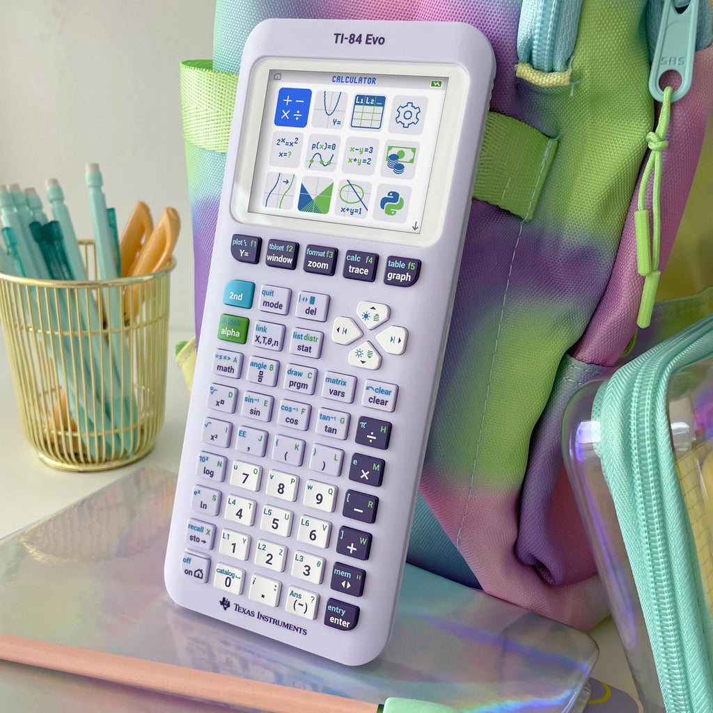 TI-84 Evo Graphing Calculator Texas Instruments, Lavender