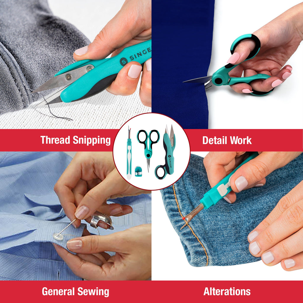SINGER ProSeries™ Sewing Tool Kit, Scissors & Seam Ripper Bundle, 3 Count