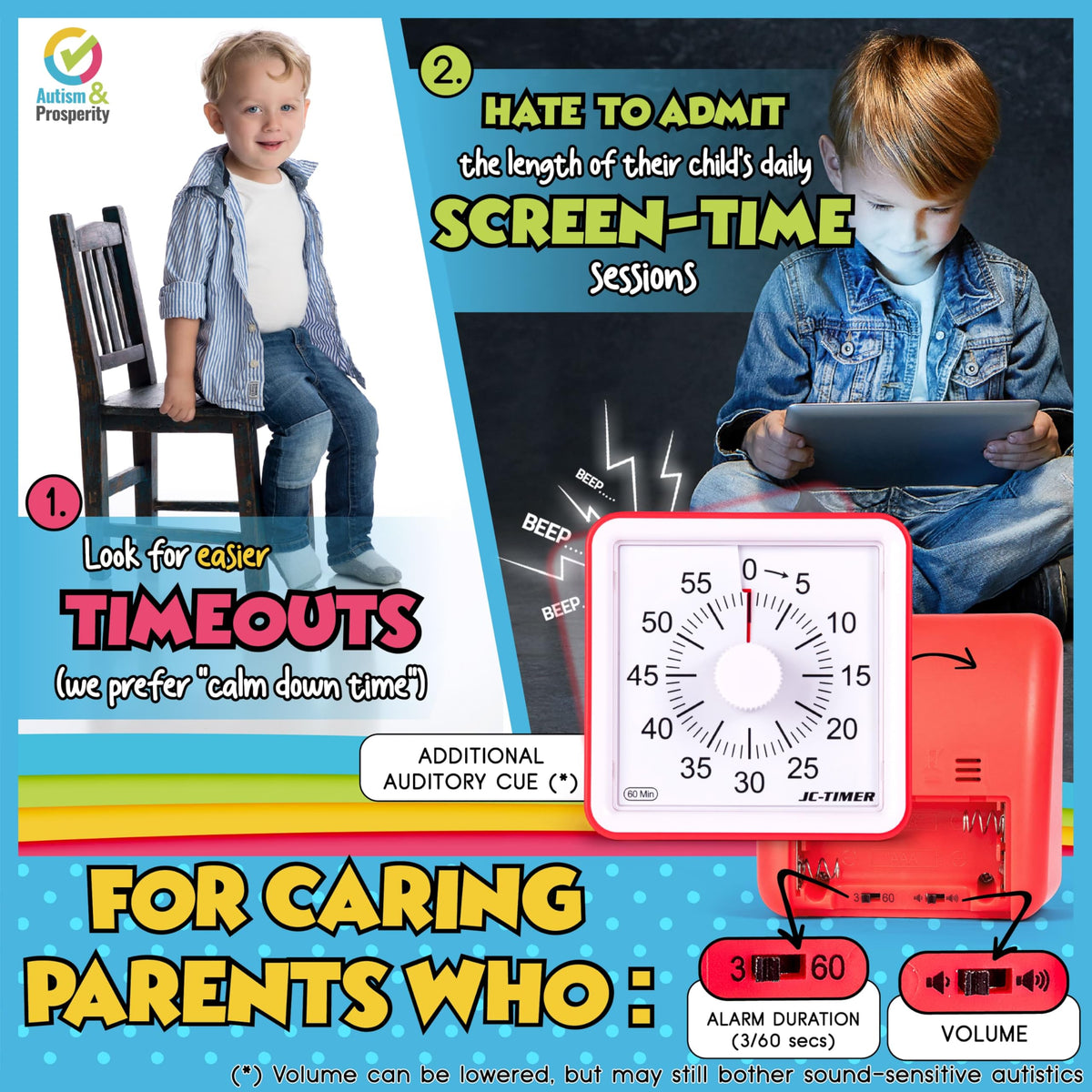 Autism & Prosperity Time Schedule Tasks - Autism Learning Materials, Special Education Autism Sensory Products, Sensory Toys for Kids with Autism, Visual Schedule for Kids with Autism Age 4 5 7 8 12
