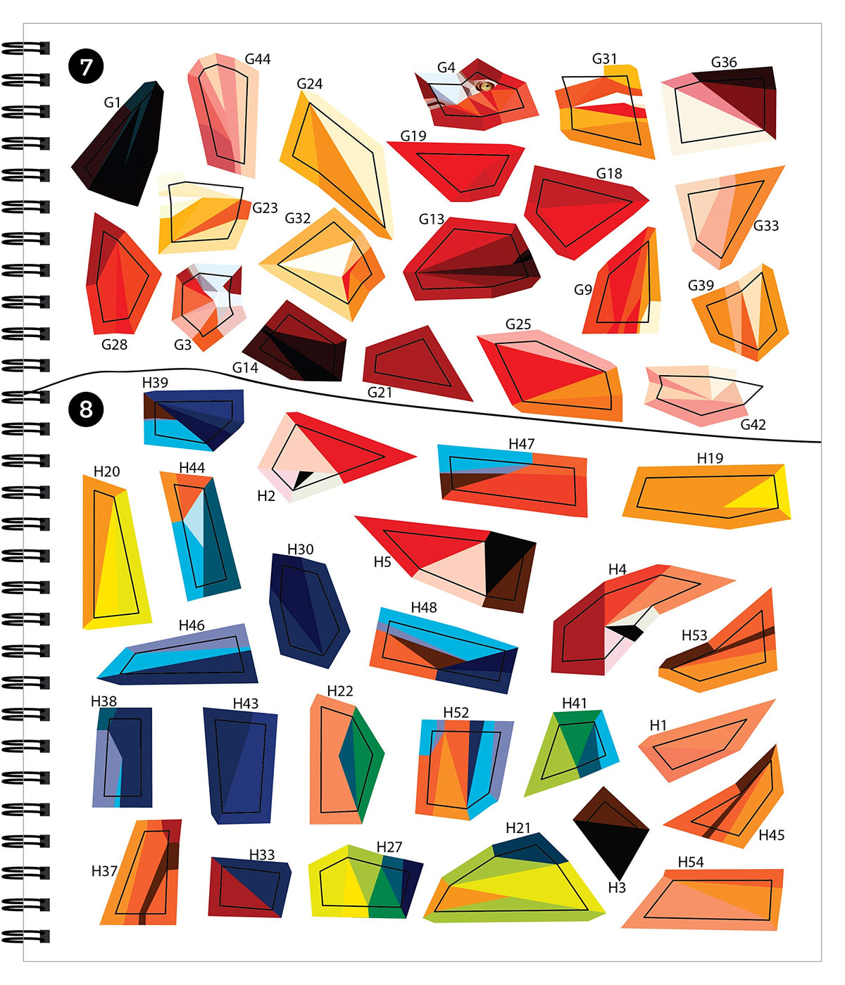 Brain Games - Sticker by Number: Birds (28 Images to Sticker)