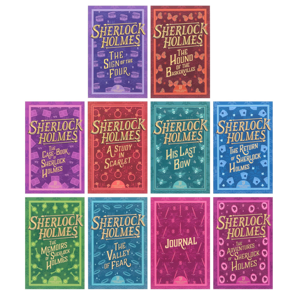 Sherlock Holmes Series Complete Collection 10 Books Set Paperback