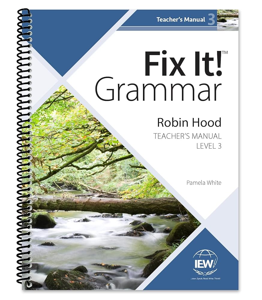 Fix It! Grammar: Level 3 Robin Hood [Teacher's Manual] cover image