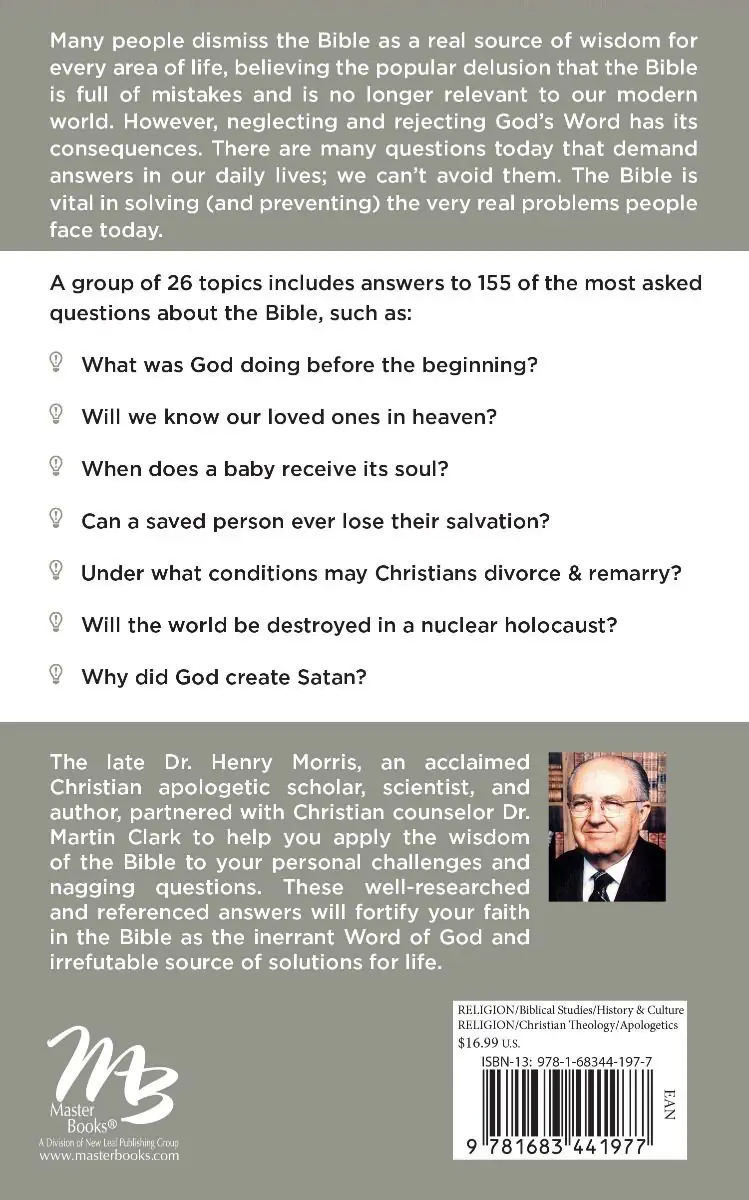 The Bible Has The Answer (Henry Morris Signature Collection)