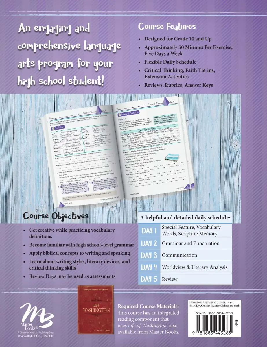 Language Lessons for a Living Education 10 | Grade 10  [ 1 Year / 1 Credit ]