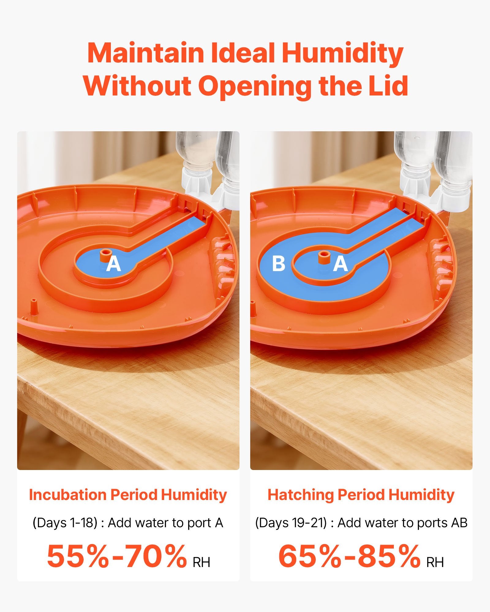 12 Egg Incubator, Automatic Egg Turner With LED Candler