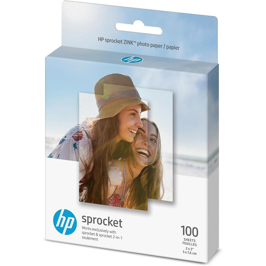 HP Sprocket Zink Photo Paper 2x3" (100 Sheets)