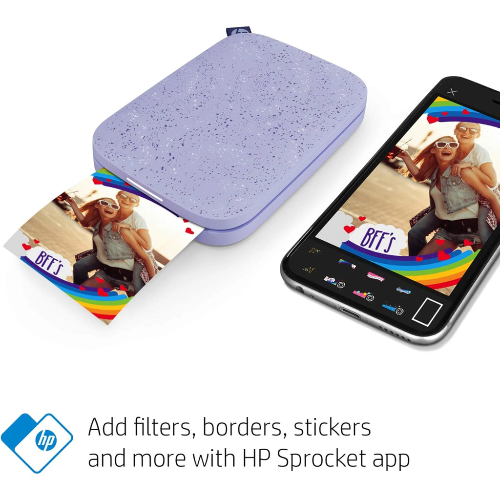 HP Sprocket Portable 2x3" Instant Photo Printer
