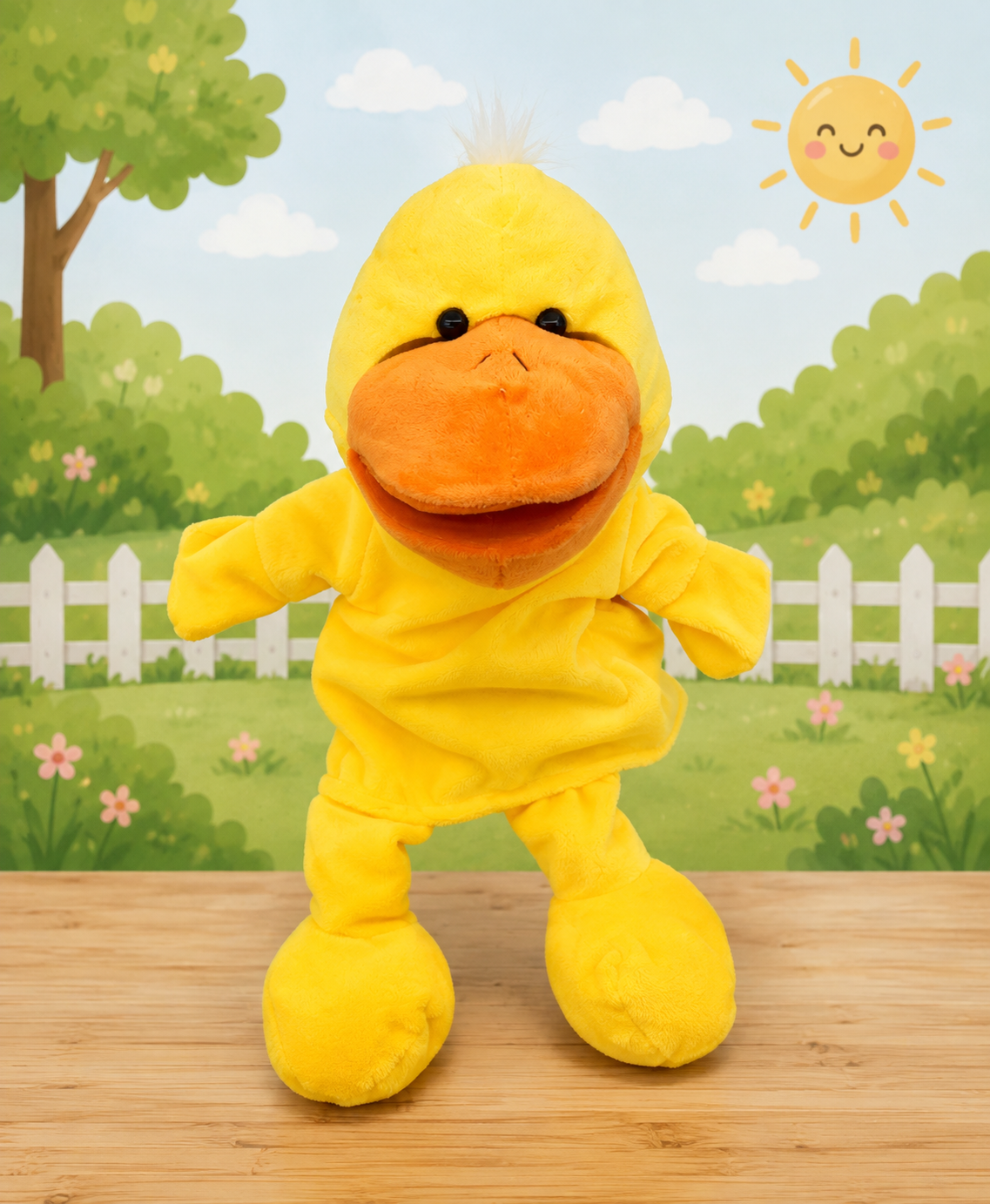 Educational Hand Puppet for Storytelling & Learning (Duck)
