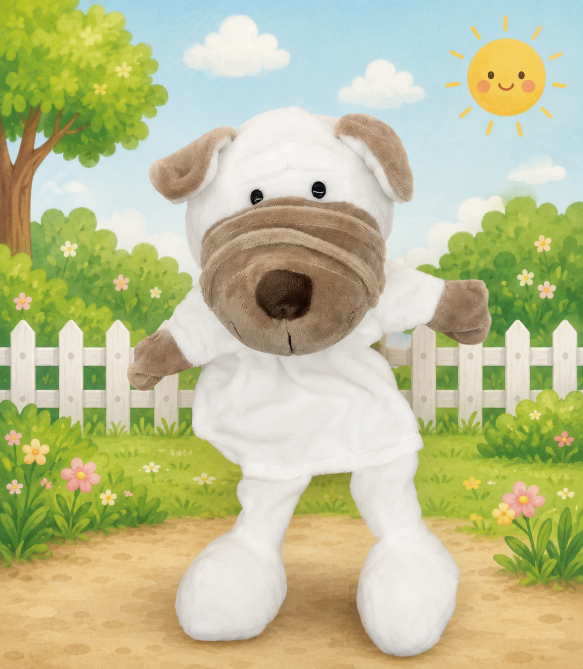 Educational Hand Puppet for Storytelling & Learning (Dog)