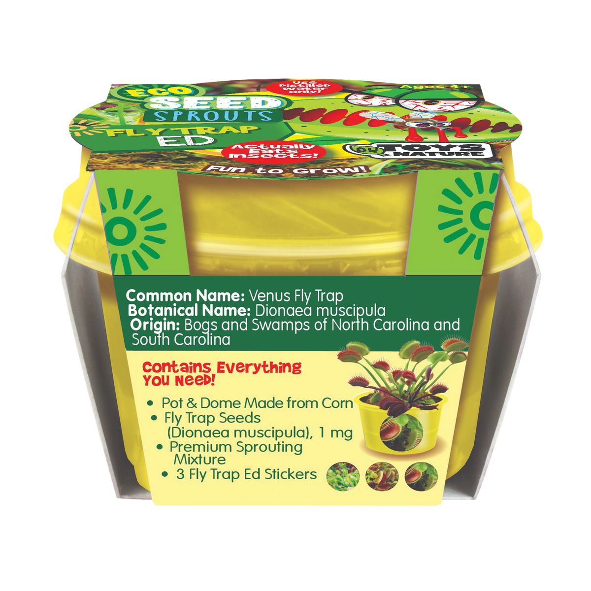Eco Seed Sprouts 6 Variety Assortment Pack – 1 of Each