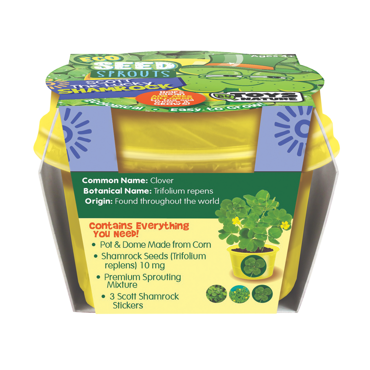 Eco Seed Sprouts 6 Variety Assortment Pack – 1 of Each