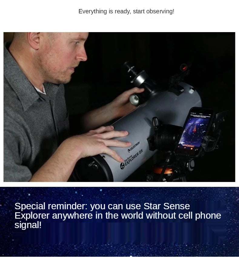 Celestron SSE LT114AZ Astronomical Telescope