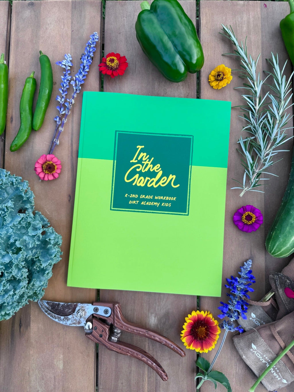 In the Garden - Workbook from Dirt Academy Kids | K-2 & 3-5th Grades