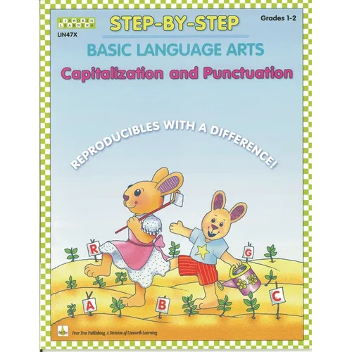Step-By-Step Basic Language Arts: Capitalization and Punctuation Grades 1-2