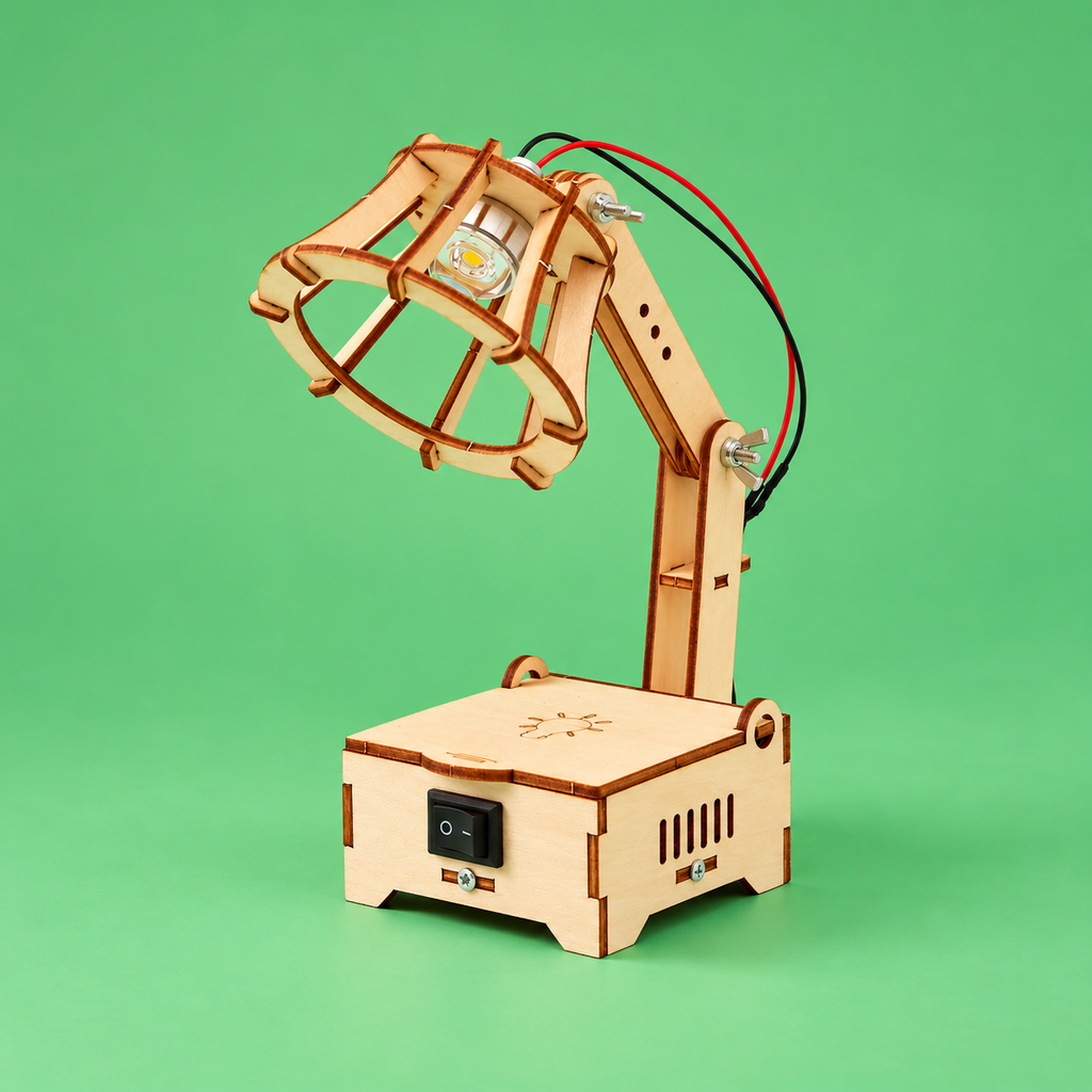DIY Wooden Desk Lamp Kit