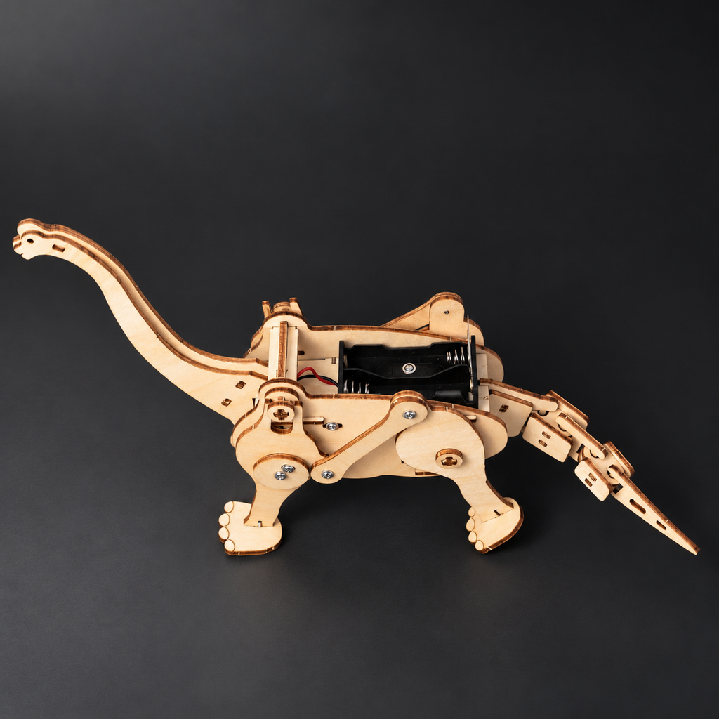 Sound-Activated Brachiosaurus Robot Kit