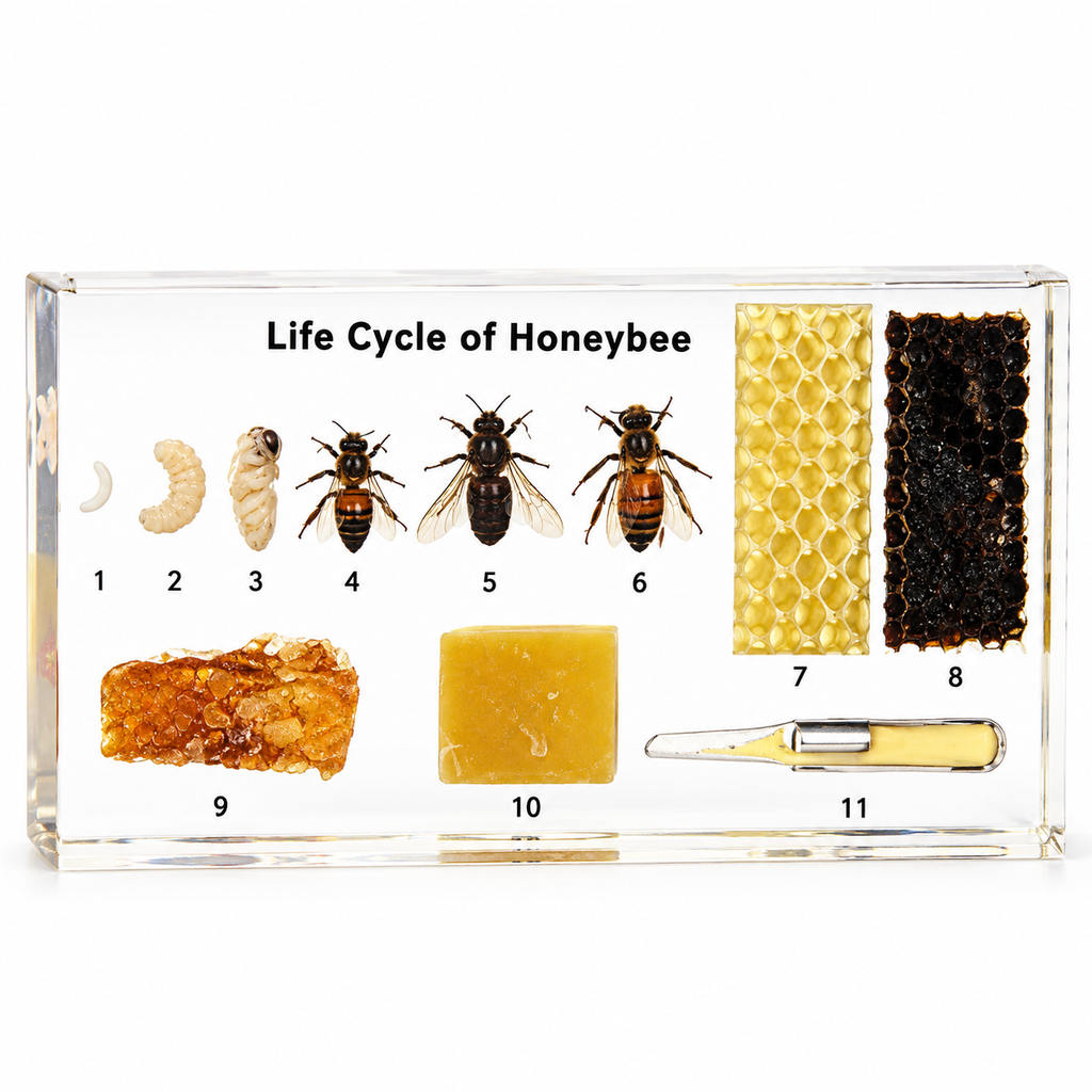 Lifecycle of a Honey Bee Science Classroom Specimens for Science Education