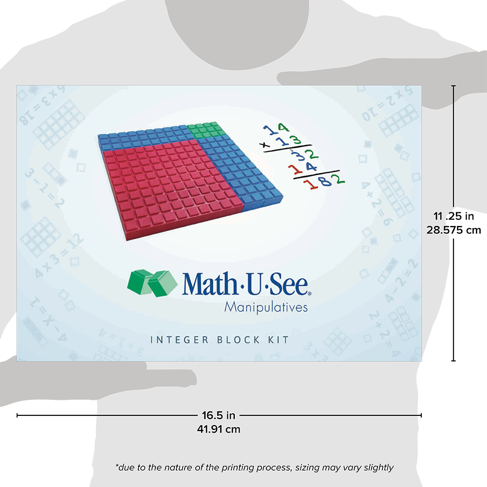 Math U See Integer Block Kit Manipulatives