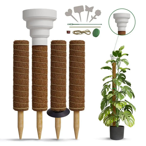 Moss Pole Monstera Plant Support Stakes