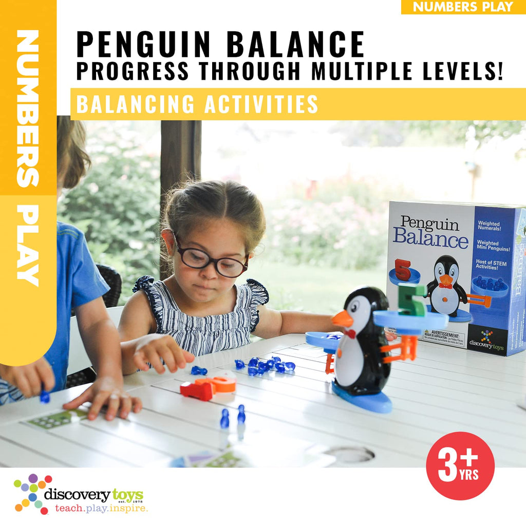 Penguin Balance Math Toy Set