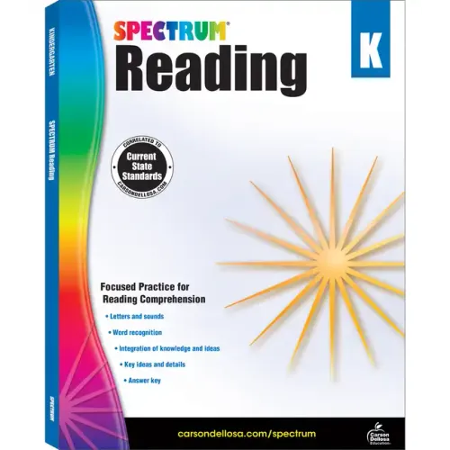 Spectrum Reading Workbook, Grade K: Volume 19