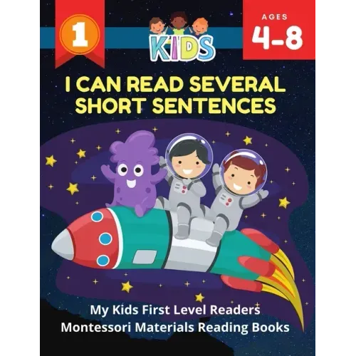 I Can Read Several Short Sentences. My Kids First Level Readers Montessori Materials Reading Books: 1st step teaching your child to read 100 easy less
