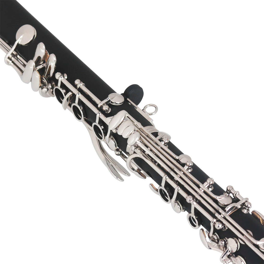 M MBAT Clarinet Bb 17 Key Clarinet Bakelite Body Material Woodwind instruments Clarinette with Box Cleaning Cloth