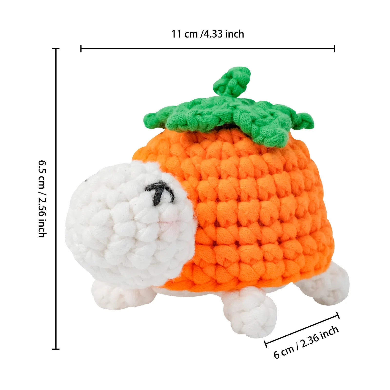 Simple 3pcs Tortoise Crochet Kit with Yarn Tool Step-by-Step Video Tutorials for Adults & Kids DIY Handmade Crochet Gift Set