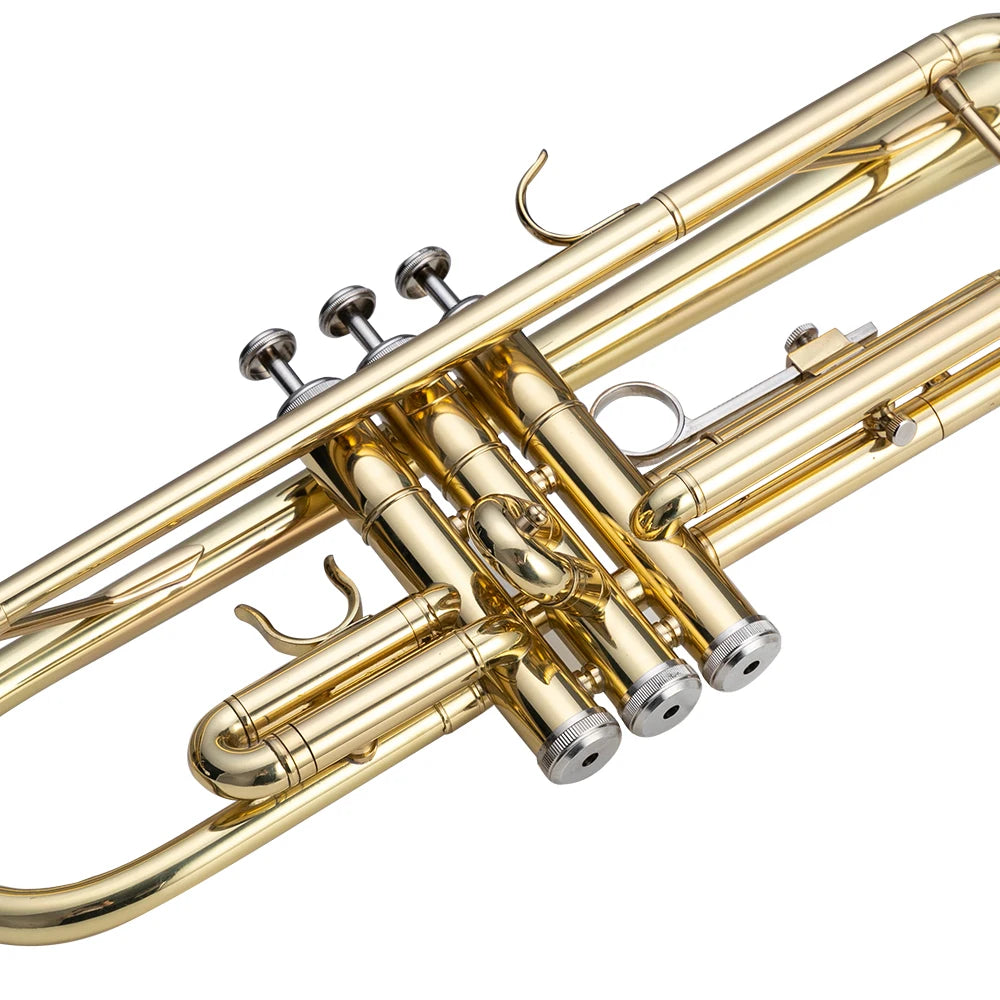 Brass Trumpet Bb with 7C Mouthpiece