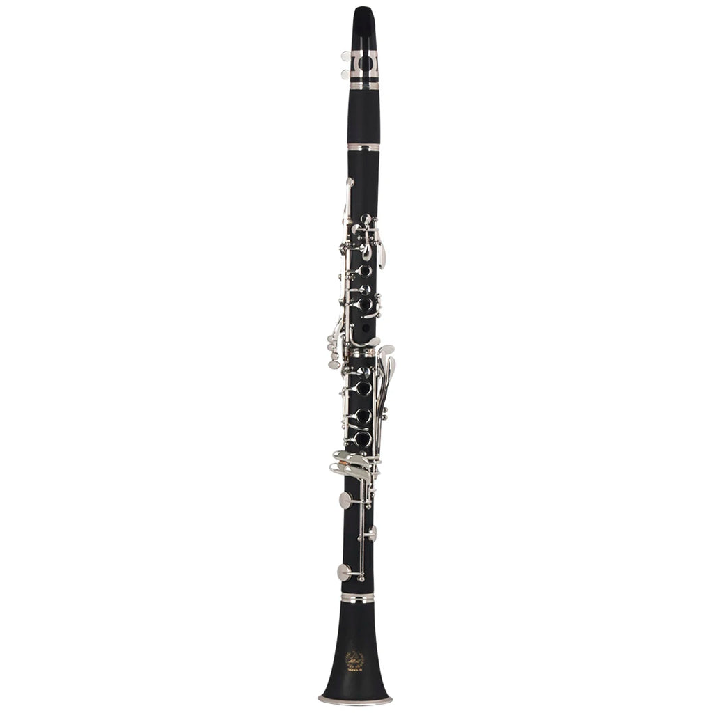 M MBAT Clarinet Bb 17 Key Clarinet Bakelite Body Material Woodwind instruments Clarinette with Box Cleaning Cloth