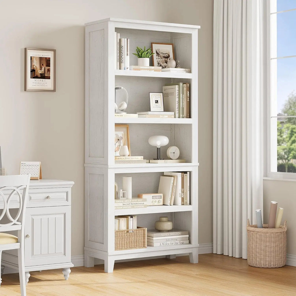 71" Tall Bookcase with Adjustable Shelves