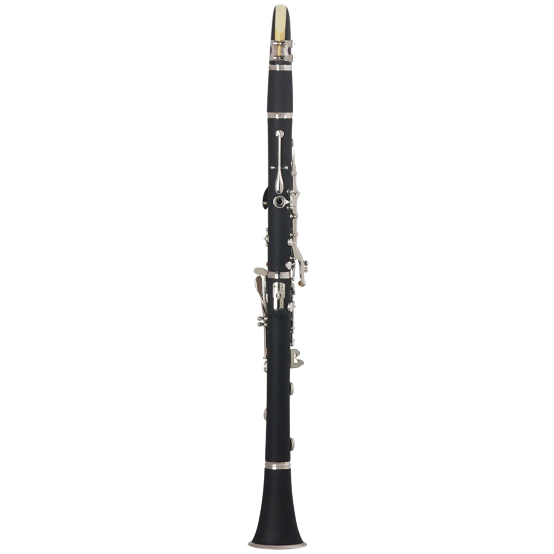 M MBAT Clarinet Bb 17 Key Clarinet Bakelite Body Material Woodwind instruments Clarinette with Box Cleaning Cloth