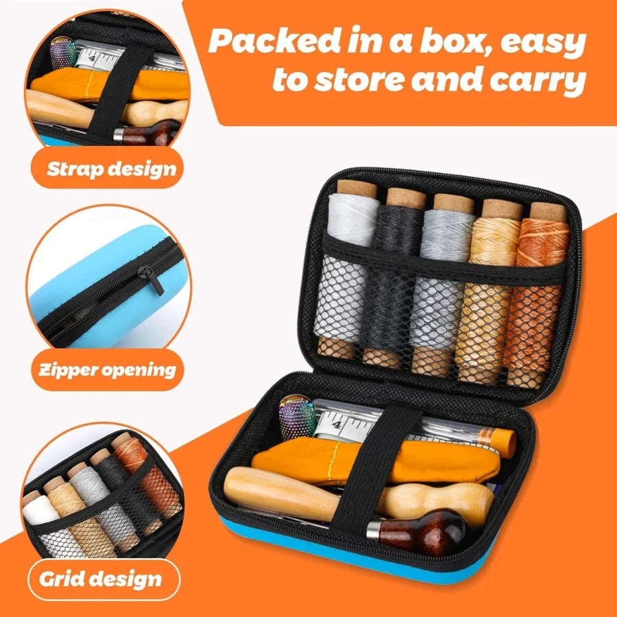 MIUSIE Heavy Duty Upholstery Repair Sewing Kit