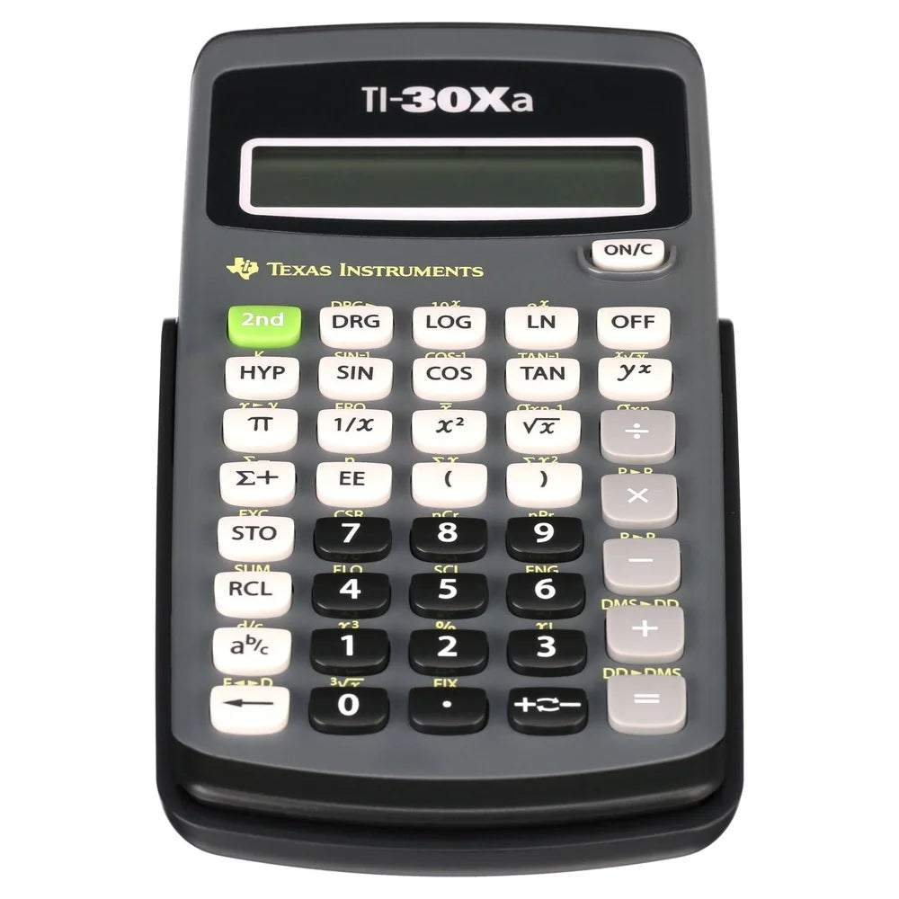 TI-30XA Scientific Calculator 10 Digit LCD Display