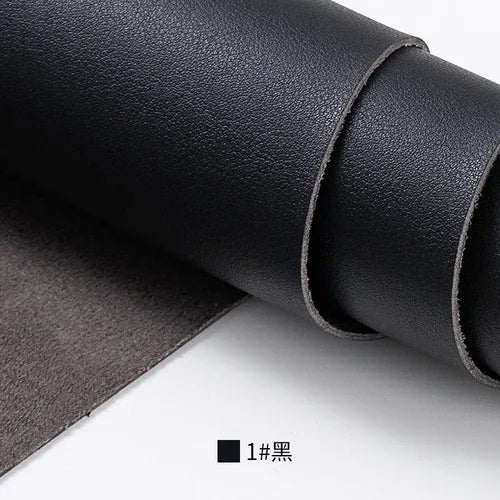 Suede PU Thickened Artificial Leather Fabric Sofa Headboard Hard Bag Seat Background Wall Bag Table Mat Sewing Cloth Solid Color