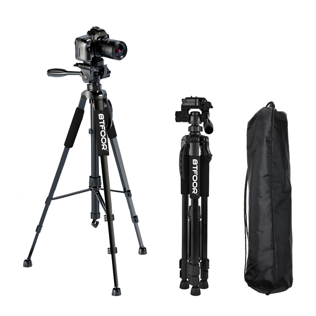 Phone Travel Self Tripod  Aluminum Tall 55”