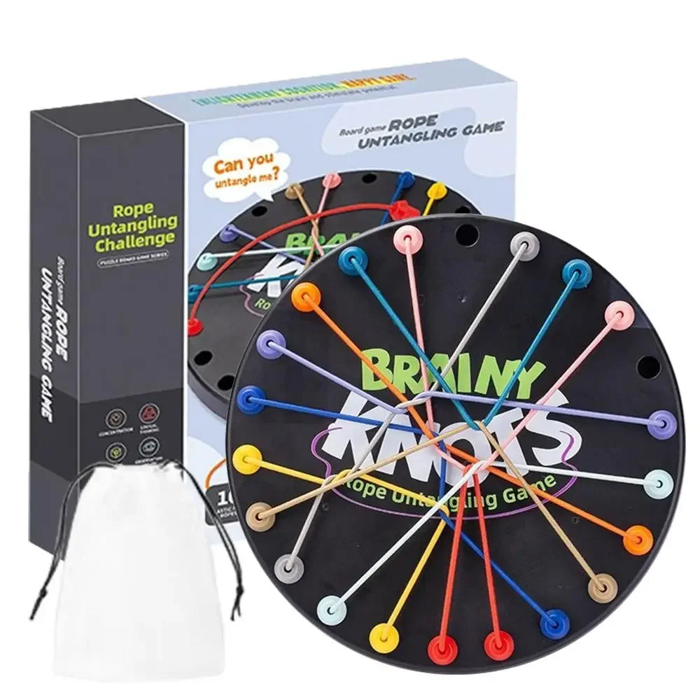 Rope Knots Lacing Puzzle Strategy Game