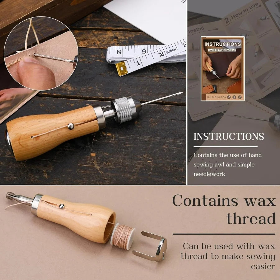 MIUSIE Heavy Duty Upholstery Repair Sewing Kit