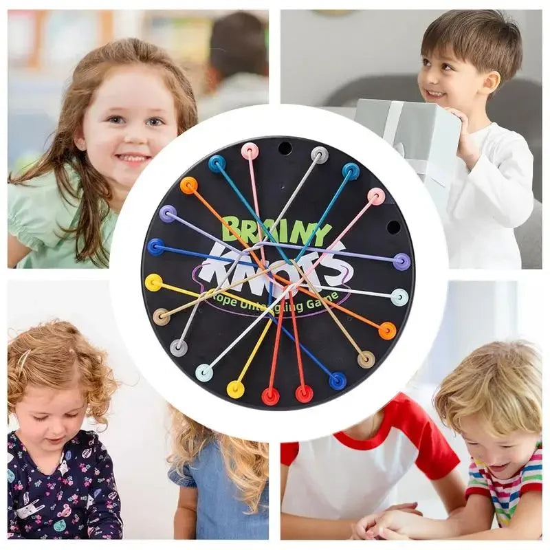 Rope Knots Lacing Puzzle Strategy Game