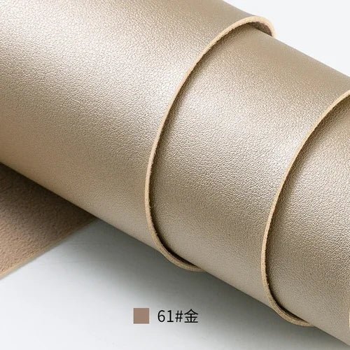 Suede PU Thickened Artificial Leather Fabric Sofa Headboard Hard Bag Seat Background Wall Bag Table Mat Sewing Cloth Solid Color