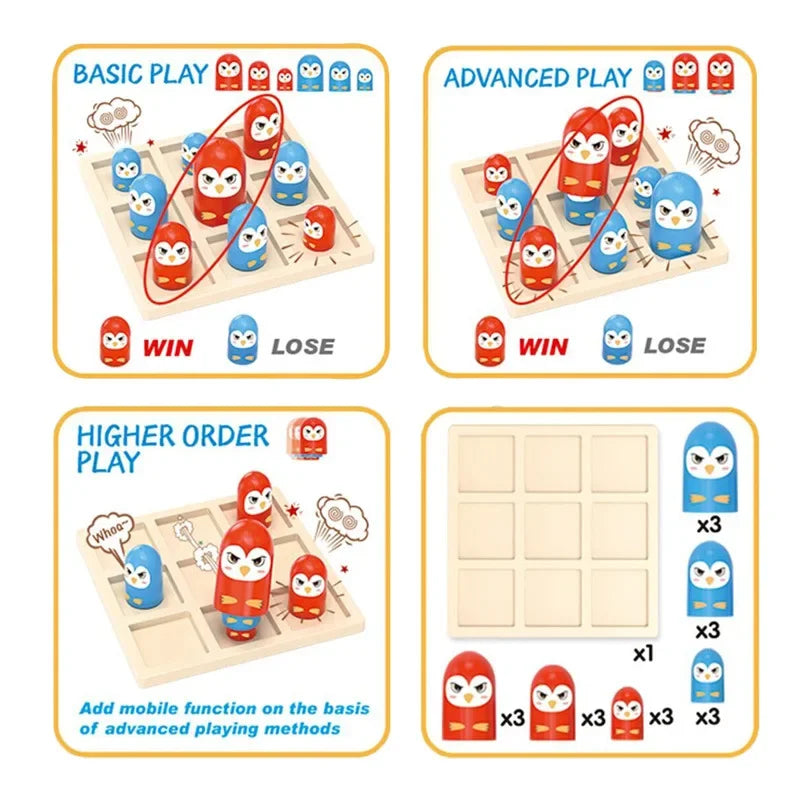 Mini Tic Tac Toe Strategic Thinking Game