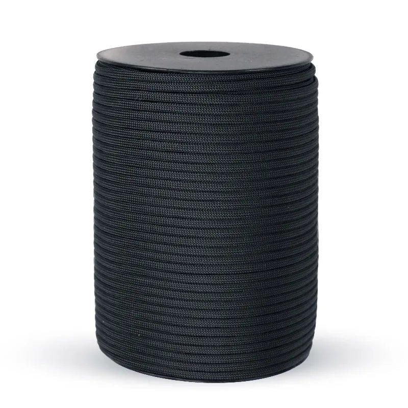 50/100m 550 Military Paracord 9 Strand 4mm Tactical Parachute Cord For DIY Making Lanyard Bracelet
