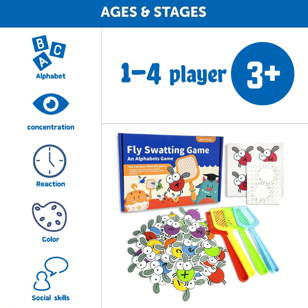 Educational Alphabet & Color Recognition Game