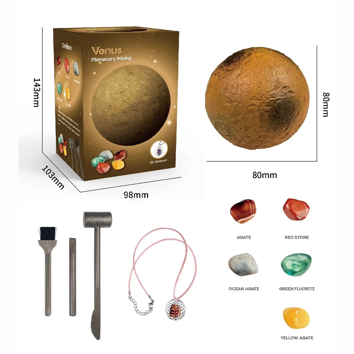 Science Planet Discovery Digging Gem Kit