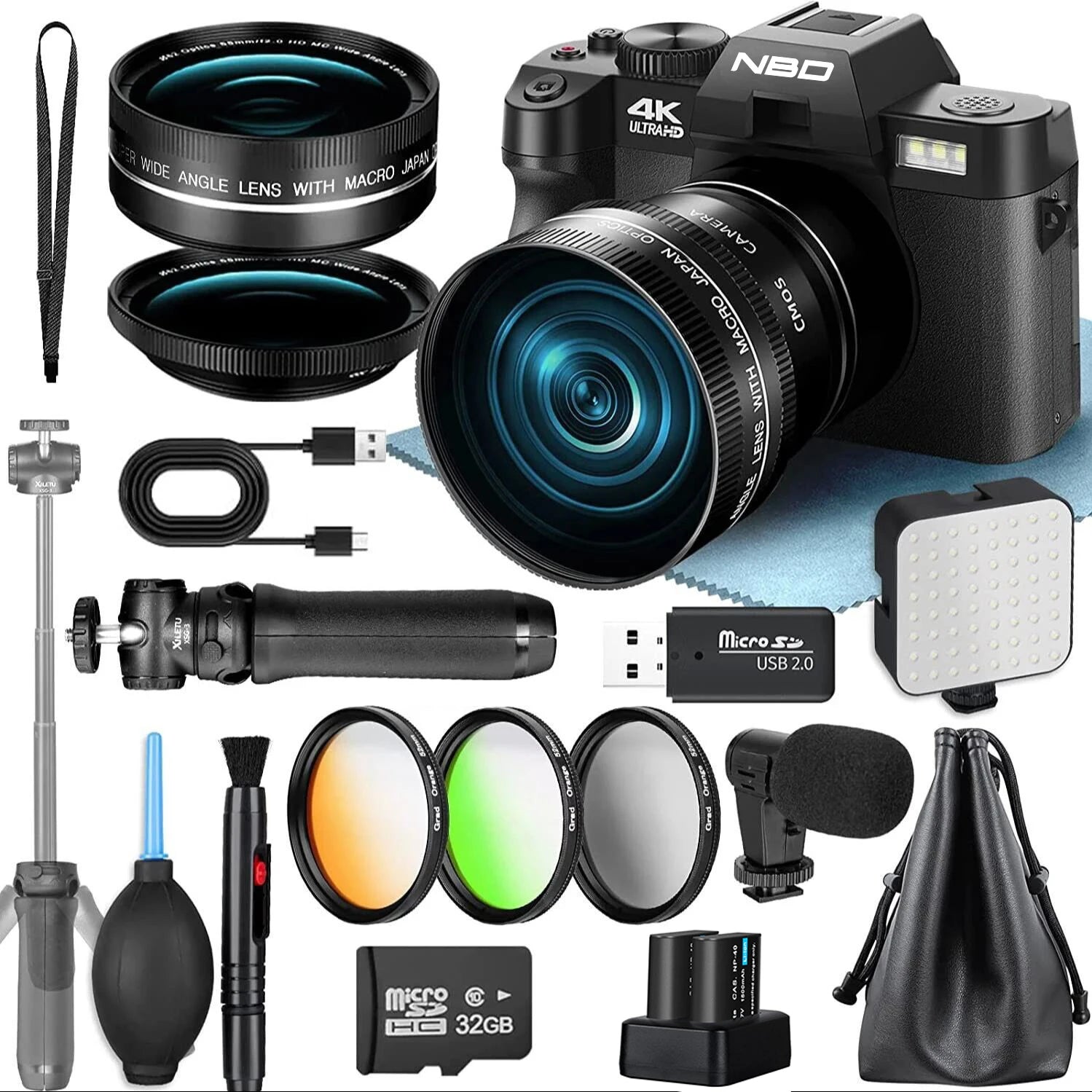 NBD 4K Digital Cameras for Photography