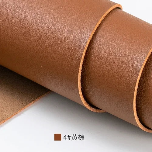 Suede PU Thickened Artificial Leather Fabric Sofa Headboard Hard Bag Seat Background Wall Bag Table Mat Sewing Cloth Solid Color