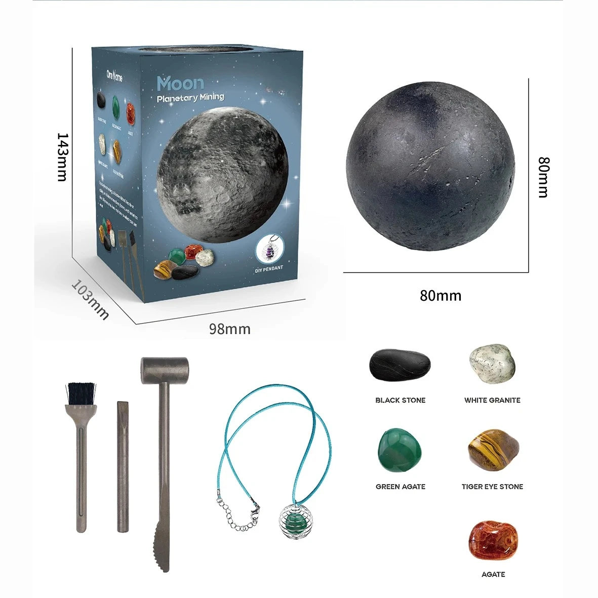 Science Planet Discovery Digging Gem Kit