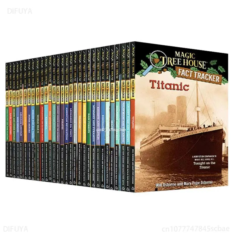 40 Books/Set Magic Tree House Fact Tracker