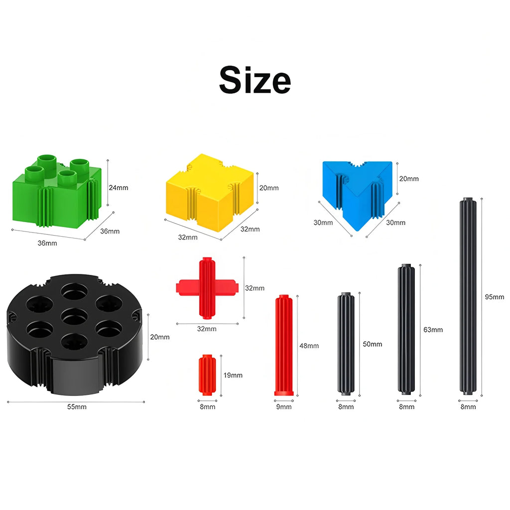 400pcs Building Blocks with Storage Box